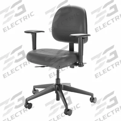 FUSION R Task Chair: Fusion, Ht, 15 in Back Ht, 19 1/2 in Seat Wd, 26 3/4 in Seat Dp - Adjustable-Arm Office Chairs