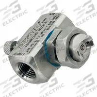 EXAIR Atomizing Spray Nozzle: Pressure, 3.5 scfm, Narrow Angle Flat, 1/4 in FNPT, FNPT (MPN EF1030SS). Key specifications — Flow Rate: 3.5 scfm; Spray Pattern @ 15 In.: Narrow Angle Flat; Material: Stainless Steel; Mix Type: External; Brand: EXAIR.