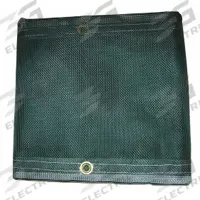 MAURITZON Tarp: 19.5 ft Lg, 19.5 ft Wd, Std Duty, 5 mil, Vinyl, Green, 10 oz/sq yd, PVC Coated (MPN MBT-12-03-2020). Key specifications — Color: Green; Brand: MAURITZON; Fabric Coating: PVC Coated.