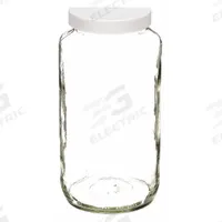 APPROVED VENDOR Replacement Jar: Glass, Non-Sterile, 946.35 mL, Clear (MPN 5305-32). Key specifications — Pre-Cleaned: None; Color: Clear.