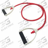 CHAMPION SPORTS Exercise Resistance Band: Red, 60 lb Resist Wt Equivalent, 12 in Overall Lg, Elastic (MPN xt6). Key specifications — attr1007531: Elastic; attr1007525: Red; attr1007527: Plastic.