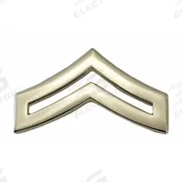 HEROS PRIDE Metal Rank Insignia: CPL. Chevron, 1 in, Silver, Metal, Clutch Pin, Rank Insignia, 1 PR (MPN 4420RN). Key specifications — attr1074238: Clutch Pin; attr188498: 1 in; attr188499: Silver; attr188500: Metal; attr188503: CPL. Chevron; attr193746: HEROS PRIDE.