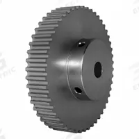 DAYTON Timing Pulley: Modified Curvilinear, Fixed, For GT Timing Belt Section, For 9 mm Belt Wd (MPN 50-5P09-6A6). Key specifications — attr1328801: DAYTON; attr1328807: Clear Anodized; attr1328808: Powerhouse®.