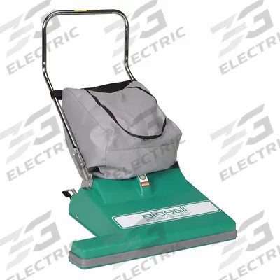 BISSELL COMMERCIAL Wide Area Upright Vacuum: 28 in Cleaning Path Wd, 200 cfm Air Flow, 57 lb Wt - Wide-Area Vacuums