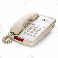 CETIS Hospitality Feature Phone: Hospitality Phones, 3 Keys, Std Room Phones, Aegis-3-08 (AS), Beige. Key specifications — Speakerphone: No; Voicemail: Yes; Volume Control: Yes; Manufacturer Part Number: Aegis-3-08 (AS); Call Waiting: No; Caller ID: No; Color: Beige; Facility Type: Hospitality.
