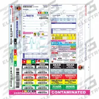 DISASTER MANAGEMENT SYSTEMS Wristband Triage Tags: EMT3 System, 50 PK (MPN DMS-05739). Key specifications — Brand: DISASTER MANAGEMENT SYSTEMS; Product Type: All Risk Triage Tag.