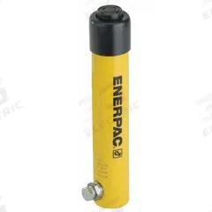 ENERPAC Hydraulic Ram: 5 ton Nominal Capacity, 5 in Nominal Stroke Lg, 8.5 in Retracted Ht, 1 in (MPN RW55). Key specifications — attr98898: ENERPAC; attr1099387: 1 in.