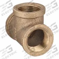 APPROVED VENDOR Metal Pipe Tee: Tee, 3/4 in x 3/4 in x 3/4 in, Class 125, C89833 Brass (MPN ZUSA-PF-10453). Key specifications — Brand: APPROVED VENDOR; Maximum Operating Pressure: 200 psi @ 72 °F.