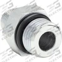 PARKER Metal Pipe Straight: Straight, Steel, 3/8 in x 1/8 in, Male Threaded x Male NPT Threaded (MPN 6-1/8 F5OF-S). Key specifications — Brand: PARKER; Maximum Operating Pressure: 6,000 psi; Connector Type: Adapter; (DO NOT SEND) Manufacturer Location: Made in USA; Fitting Pipe Size: 3/8 in x 1/8 in.