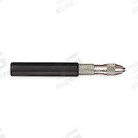 STARRETT Pin Vise: Pin Vise, 1.6 mm Max Size - mm, 0.03 in Min Size - Inch, PVC Coated Grip, Octagon (MPN 166B). Key specifications — attr1181472: PVC Coated; attr1181473: Octagon; attr1181474: 3.65 in; attr1181475: No; attr1181485: STARRETT.