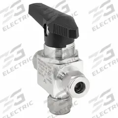 HAM-LET Manual Three-Way Ball Valve: 10 mm, Compression x Compression x Compression (MPN H-800KL-SS-L-10MM-T). Key specifications — Brand: HAM-LET.