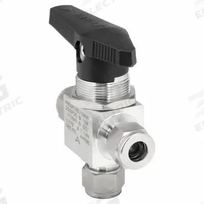 HAM-LET Manual Three-Way Ball Valve: 10 mm - Stainless Steel Ball Valves