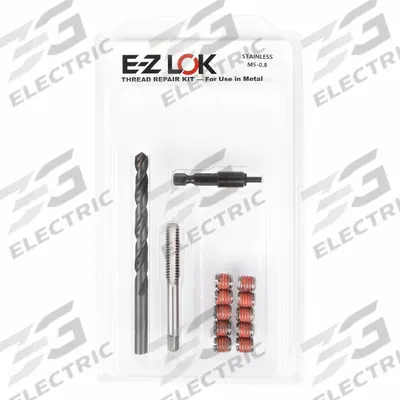 APPROVED VENDOR Self Locking Thread Insert: Std Wall, M5-0.80 Int Thrd Sz - Self-Locking Insert & Installation Tool Kits