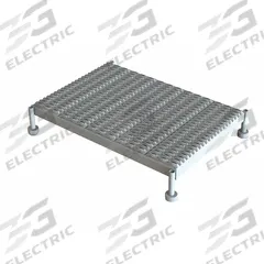 TRI-ARC Adjustable Height Work Platform: 14 in Platform Ht - Max, 24 in Platform Wd, Steel, Adj Ht (MPN WLOS936242). Key specifications — Brand: TRI-ARC; Color: Gray.