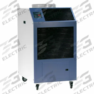 OCEANAIRE Portable Air Conditioner: 750 sq ft – 1,500 sq ft, 36,050 BtuH, 208/230V AC - Heavy-Duty Portable ACs for Cooling Only