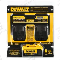 DEWALT Battery Charger: Single-Port Charging, For 12V DC/20V DC/60V DC, 4 Ah Charged in 1-Hour (MPN DCB102BP). Key specifications — attr1255775: Standard; attr1255810: 60V DC; attr1255811: (1) 12V/20V; attr1255812: 120V AC.