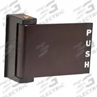 KABA ILCO Deadlatch Handle: Paddle, Aluminum (MPN 459-04-00-628)
