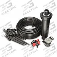 RAIN BIRD Drip Emitter Conversion Kit: Convert a pop-up spray head into a drip emitter system (MPN CNV182EMS). Key specifications — Function: Convert a pop-up spray head into a drip emitter system; Brand: RAIN BIRD; Product Type: Drip Emitter Conversion Kit; Includes: (6) Port Manifold.