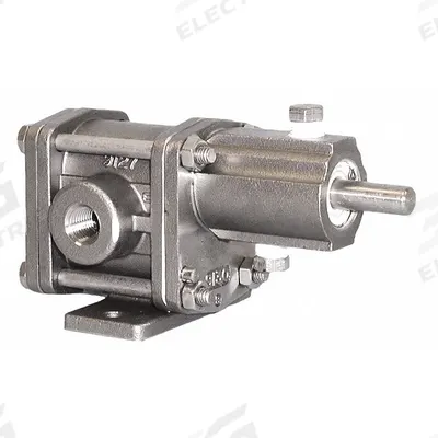OBERDORFER Rotary Gear Pump Head: Direct Drive, Stainless Steel Body, 1/4" FNPT, 0.5 gpm - Pedestal-Mount Rotary Gear Pumps