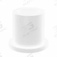 OILITE Flanged Sleeve Bearing: PTFE, 5/16 in Bore, 7/16 in OD, 1/2 in Overall Lg, White, 10 PK (MPN VF-0507-04B). Key specifications — Brand: OILITE; Color: White.