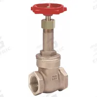 MILWAUKEE VALVE Gate Valve: 3/8 in, Bronze, Rising, FNPT x FNPT, 200 psi Max. Pressure (CWP), Wheel (MPN 148-3/8"). Key specifications — Wedge Material: Bronze; Brand: MILWAUKEE VALVE; Bonnet Material: Bronze.