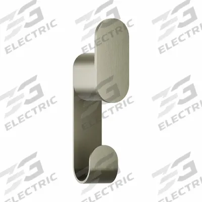 BRADLEY Robe Hook: 5 3/8 in x 1 1/4 in x 1 3/4 in, Stainless Steel - Bathroom Hooks