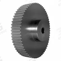DAYTON Timing Pulley: Modified Curvilinear, Fixed, For GT Timing Belt Section, For 15 mm Belt Wd (MPN 62-5P15M6A12). Key specifications — Brand: DAYTON; Finish: Clear Anodized; For Belt Series: Powerhouse®.