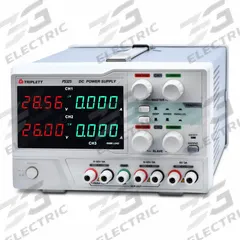 TRIPLETT Triple Output DC Power Supply: 5 A Current Output 1 - Max, 5 A Current Output 2 - Max, NIST (MPN PS325-NIST). Key specifications — Brand: TRIPLETT; Calibration Certificate Type: NIST.