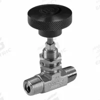 HAM-LET Plumbing Needle Valves: Inline Valve Body, 316 Stainless Steel, Integral Bonnet, MNPT x MNPT (MPN H-380U-SS-N-V-1/8-RS). Key specifications — For Media: Liquid; Standards: ISO 15848-1; Brand: HAM-LET; Valve Series: H300U; Stem Type: V-Stem; Connection Gender - Side 2: Male; Connection Gender - Side 1: Male; Connection Type - Side 1: NPT.