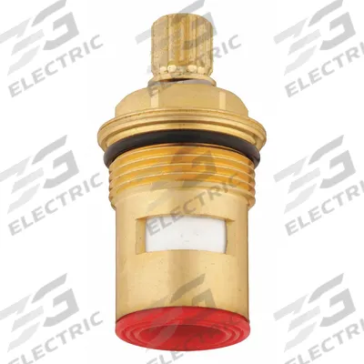 KISSLER Cartridge: For Gerber Ceramic Cartridge Series, Use with Hot Water, Brass - Disc Faucet Cartridges