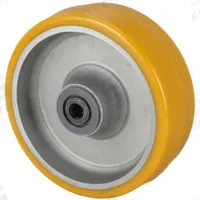 APPROVED VENDOR Caster Wheel: 6 in Wheel Dia., 2 in Wheel Wd, Polyurethane, 1,250 lb Load Rating (MPN P-UA-060X020/050R). Key specifications — Brand: APPROVED VENDOR; Wheel/Tread Color: Silver.