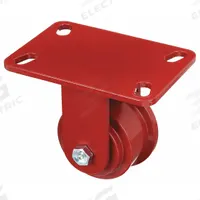 HAMILTON Plate Caster: Rigid, Iron, 3 1/2 in Wheel Dia, 1 7/8 in Wheel Wd, 5 3/8 in Mounting Ht (MPN R-HS-FT35H). Key specifications — attr1100373: HAMILTON.