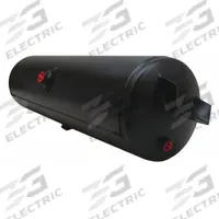 VELVAC Air Tank: 6.16 gal Tank Capacity, 125 psi Max Op Pressure, Horizontal, 29.25 in Overall Lg (MPN 035102). Key specifications — attr51589: SAE J10; attr51576: VELVAC.