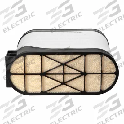 FLEETGUARD Air Filter: Panel, Round, Panel, 12 25/32 in Outside Dia - Round/Oval Engine Air Filters