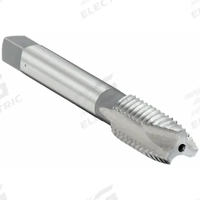 OSG Spiral Point Tap: 3/8"-24 UNF, 2B+, 3 Flute, Plug Chamfer - Oversized Spiral-Point Taps