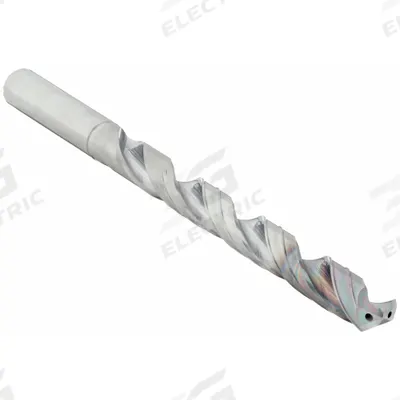 OSG A BRAND Extra Long Drill Bit: 9/32", 155 mm Overall Lg, 140° X-Thinning Point - Coolant-Through Solid Carbide Extended-Length Drill Bits for Steel & Cast Iron