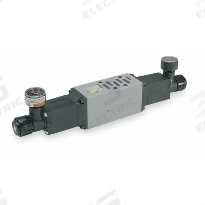 Parker Manifold Air Regulator: 3 cfm Max Flow Rate, 5 psi to 125 psi, 120°F Max Op Temp - Speedaire Sandwich Manifold Compressed Air Regulators