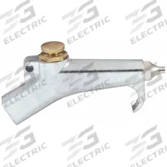 SPEEDAIRE Air Gun: Thumb-Button Grip, Zinc, 1/4 in Female NPT, 1 Nozzle(s), Straight, Focused (MPN 52CF80). Key specifications — attr1328526: Zinc; attr1328500: Steel Tip; attr1328508: SPEEDAIRE; attr1328515: No; attr1328533: No.