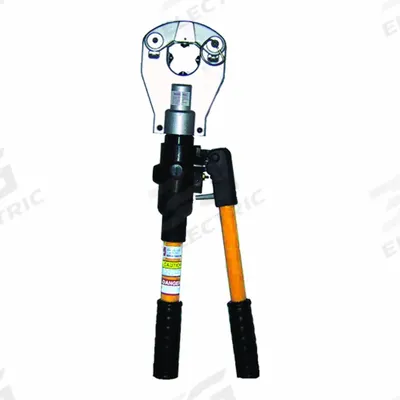 HUSKIE TOOLS FLIPTOP DIELESS CRIMP TOOL: Lugs/Splices/Taps, #6AWG - 750MCM - Self-Contained Hydraulic Lug & Splice Crimpers