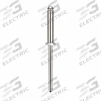 Blind Rivet,1 20/27" L,1/8" dia,PK500: Inch, 1 47/64 in Overall Lg, 21/32 in Body Lg, Plain, 500 PK (MPN U34120.012.0048). Key specifications — Brand: APPROVED VENDOR.