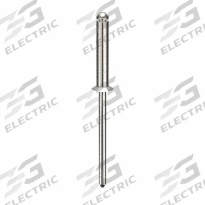 APPROVED VENDOR Blind Rivet,1 20/27" L,1/8" dia,PK500: Inch, 1 47/64 in Overall Lg, 21/32 in Body Lg - Flush-Mount Blind Rivets