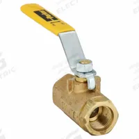 APPROVED VENDOR Manual Two-Way Ball Valve: 1/2 in, Brass, Straight, Female SAE x Female SAE, Lever (MPN XV506P-8). Key specifications — Brand: APPROVED VENDOR; Handle: Lever.