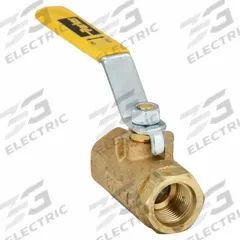 APPROVED VENDOR Manual Two-Way Ball Valve: 1/2 in, Brass, Straight, Female SAE x Female SAE, Lever (MPN XV506P-8). Key specifications — Brand: APPROVED VENDOR; Handle: Lever.