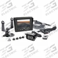 REAR VIEW SAFETY/RVS SYSTEMS Rear View Camera System (MPN RVS-7706035). Key specifications — Product Type: Backup Cameras; Audio Output: Speakers; Camera Pixels: 752 x 582/811 x 507; Camera Resolution: 410K; Operating Voltage: 9-32V DC; Brand: REAR VIEW SAFETY/RVS SYSTEMS; Features: Waterproof; Functions: Night Vision.