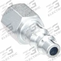 PARKER Quick Connect Hose Coupling: 1/4 in Body Size, 3/8 in Hose Fitting Size, 3/8"-18 Thread Size (MPN H3C-E). Key specifications — Brand: PARKER; Thread Size: 3/8"-18; Hose Fitting Gender: Female.