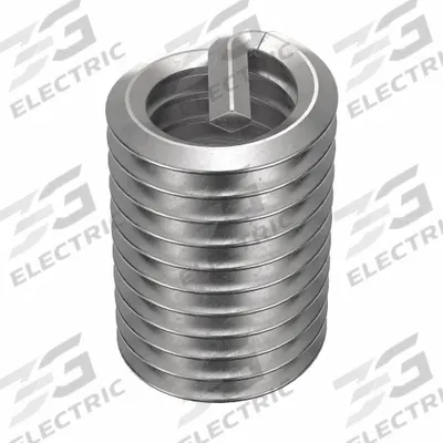 APPROVED VENDOR Helical Insert: Tanged Tang Style, Screw-Locking, 3/8"-16 Thread Size, Plain - Screw-Locking Tanged Helical Inserts