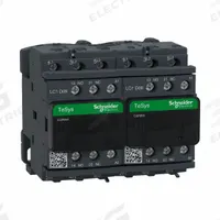 SCHNEIDER IEC Magnetic Contactor: Reversing, 3 Poles, 3NO Contacts, 9 A, 120V AC Coil (MPN LC2D09G7V). Key specifications — Brand: SCHNEIDER; Integrated Surge Suppression: No.