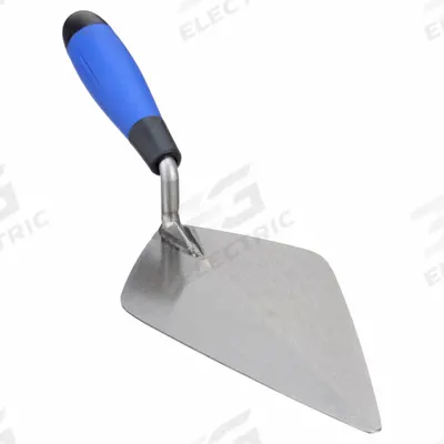 WESTWARD London Trowel: Blade Material Carbon Steel, Blade Shape London - London Brick Trowels