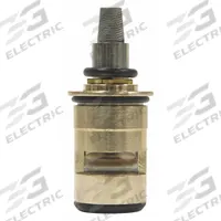 KISSLER Cartridge: For Chicago Ceramic Cartridge Series, Use with Cold Water, Brass, Chrome (MPN AB11-0904C). Key specifications — Compatible Series: Chicago Ceramic Cartridge; For Water Temperature: Cold; Compatible Brand: Chicago Faucets; Product Type: Cartridge; Includes: (1) Stem; Material: Brass.