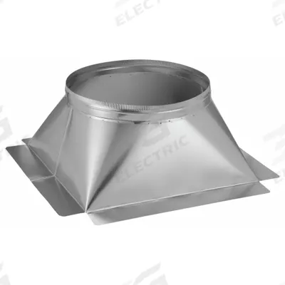 EMPIRE Attic & Roof Ventilator Base: 18 in Throat Dia - Turbine Bases